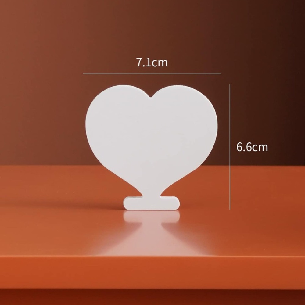 1pc Heart Shaped Art Decoration